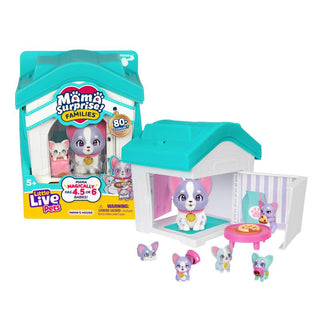 Little Live Pets™ Mama Surprise Families Mama’s House Toy
Toy set with a house and small figures on a white background