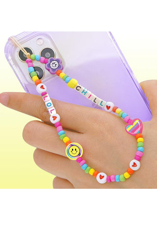 Style 4 Ever™ Boho Friendship Bracelet Jewelry Kit
Colorful beaded charm bracelet on a hand with a phone case in the background