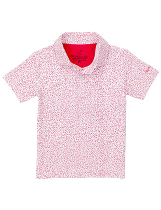 Properly Tied Boys Range Polo shirt in vibrant colors, featuring a classic collar and logo detail, perfect for casual wear.