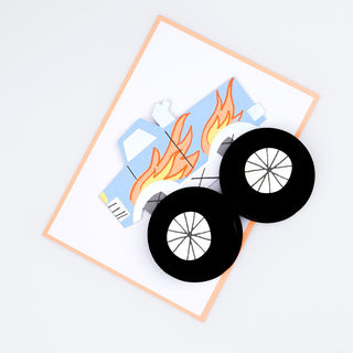 Meri Meri Monster Truck Birthday Card