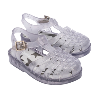 Mini Melissa Possession Shiny Elements Kids - Glitter Clear