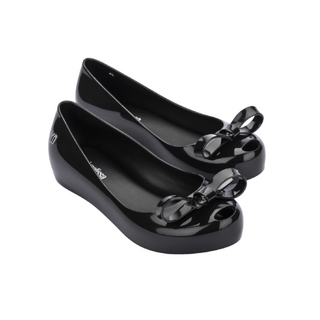 Mini Melissa Ultra Bow Kids - Black