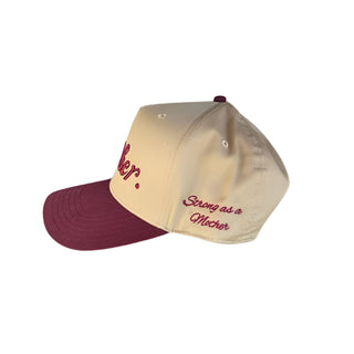 Mother Canvas Hat - Burgundy