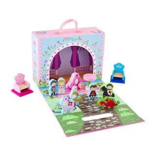 Mud Pie Princess Wood Toy Set, Mud Pie, Classic Wooden Toy, Mud Pie, Mud Pie Toys, Princess, Princesses, Toy, Toys, Wood Toy Set, Wooden Toy, Wooden Toys, Toys - Basically Bows & Bowties