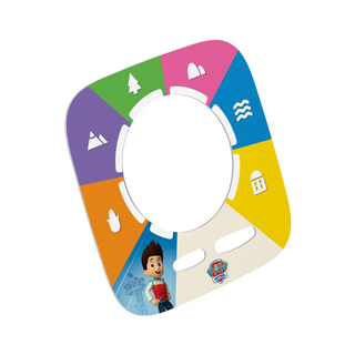 Tonieplay PAW Patrol: Adventure Bay Rescue Heroes Game
Colorful character plate with cartoon design on a white background