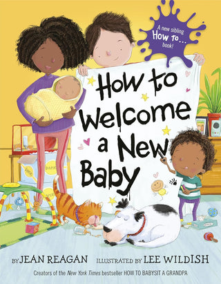 Penguin Random House, How to Welcome a New Baby (How To Series) Hardcover - Basically Bows & Bowties