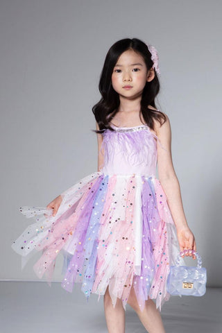 Petite Hailey Fur Waved Tutu Dress - Purple, Petite Hailey, Birthday Girl, Birthday Girl Outfit, cf-size-10, cf-size-2, cf-size-3, cf-size-4, cf-size-5, cf-size-6, cf-size-8, cf-type-dresses,