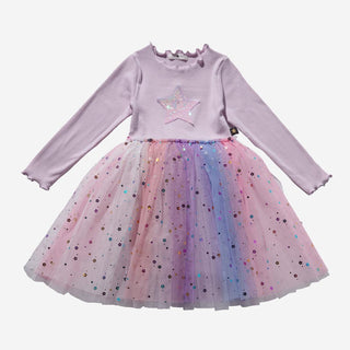 Petite Hailey Multi Cut Tutu Dress - Purple, Petite Hailey, Birthday Girl, Birthday Girl Outfit, cf-size-10, cf-size-12-months, cf-size-18-months, cf-size-2, cf-size-3, cf-size-4, cf-size-5, 