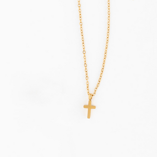 Pip Pop Post Cross Pendant Necklace
