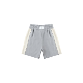 Play by Rylee & Cru Boxing Short - Dusty Blue
Gray shorts with white stripes on a white background