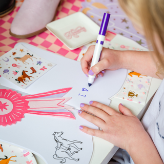 Jollity & Co, Jollity & Co Pony Tales Sticker + Sketch Book - Basically Bows & Bowties