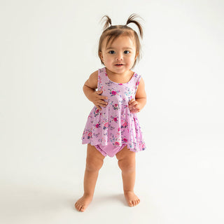 Posh Peanut Bridget Peplum Bummie Set