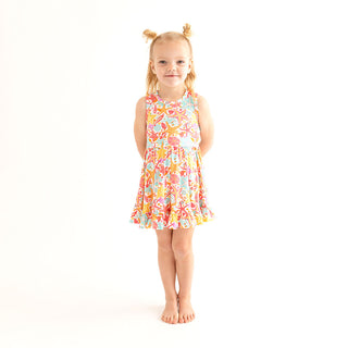 Posh Peanut Sandy Racerback Ruffled Twirl Dress, Posh Peanut, Posh Peanut, Posh Peanut Twirl Dress, PPSS23, Racerback Ruffled Twirl Dress, Ruffled Twirl Dress, Sandy, Dress - Basically Bows &