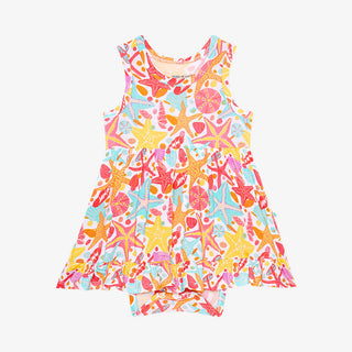 Posh Peanut Sandy Racerback Twirl Bodysuit Dress, Posh Peanut, Posh Peanut, Posh Peanut Racerback Twirl Bodysuit Dress, PPSS23, Racerback Twirl Bodysuit Dress, Sandy, Dress - Basically Bows &