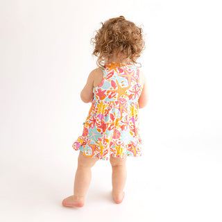 Posh Peanut Sandy Racerback Twirl Bodysuit Dress, Posh Peanut, Posh Peanut, Posh Peanut Racerback Twirl Bodysuit Dress, PPSS23, Racerback Twirl Bodysuit Dress, Sandy, Dress - Basically Bows &