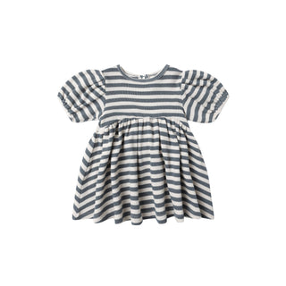 Quincy Mae Darla Dress - Ocean Stripe
Striped dress on a white background