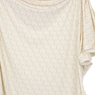 Lou Lou and Company Quincy swaddle blanket with soft, cozy fabric and playful pattern for infants.