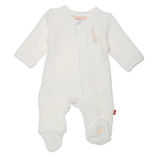 Magnetic Me Rainbow Dreams Velour Footie