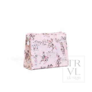TRVL Designs Roadie Large Zip Pouch - Cowgirl Toile
Floral patterned pouch on a white background with 'TRVL design' branding.