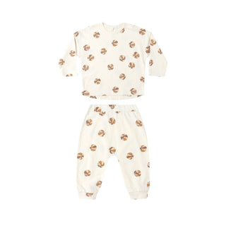 Rylee & Cru Long Sleeve Tee + Pant Set - Basketball
Two-piece outfit with top and pants on a white background