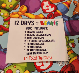 Ty 12 Days of Beanie Advent Calendar Limited Edition
