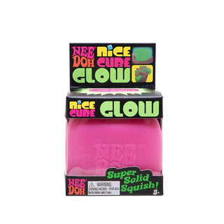 NeeDoh Glow in the Dark Nice Cube