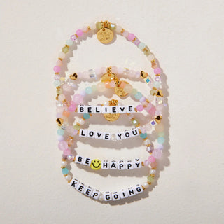 Little Words Project Bracelet - Be Happy