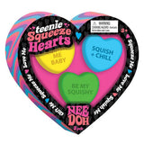 Nee Doh Teenie Squeeze Hearts (3pc)