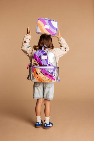 State Bags Kane Backpack - Sequin Wave