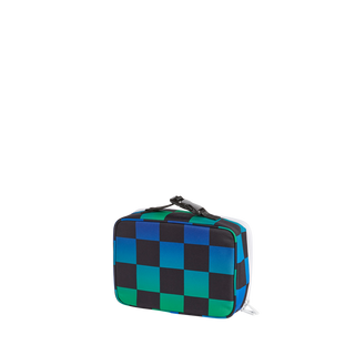 State Bags Rodgers Lunch Box - Blue Checkerboard