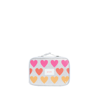State Bags, State Bags Rodgers Lunch Box - Fuzzy Hearts - Basically Bows & Bowties