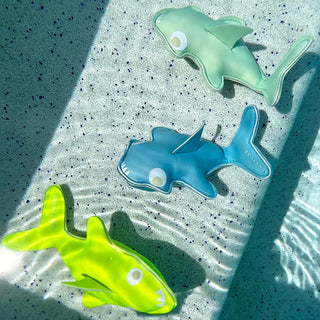 Sunnylife Dive Buddies - Salty the Shark Aqua Neon Yellow (Set of 3)