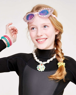 Super Smalls Pink Splash Goggles, Super Smalls, cf-type-goggles, cf-vendor-super-smalls, Goggle, Goggles, Goggles for Girls, Rhinestone Goggles, Super Smalls, Swim Goggles, Goggles - Basicall
