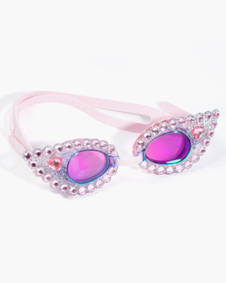 Super Smalls Pink Splash Goggles, Super Smalls, cf-type-goggles, cf-vendor-super-smalls, Goggle, Goggles, Goggles for Girls, Rhinestone Goggles, Super Smalls, Swim Goggles, Goggles - Basicall