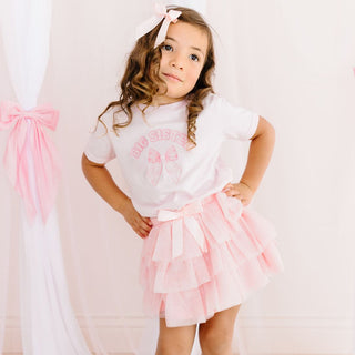 Sweet Wink Coquette Satin Bow Clip