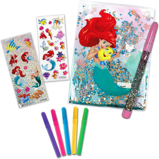 Disney Princess Glitter Activity Set, Tara Toy Corp., Activity Set, Arts & Crafts, Arts and Crafts, Book, Disney Princess, Disney Princesses, Glitter Sparkle Activity Set, Little Mermaid, Min