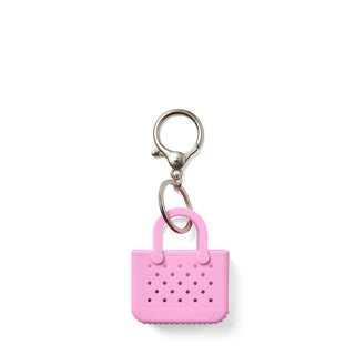 Bogg Tiny Tote - Pink Taffy
Pink handbag-shaped keychain on a white background