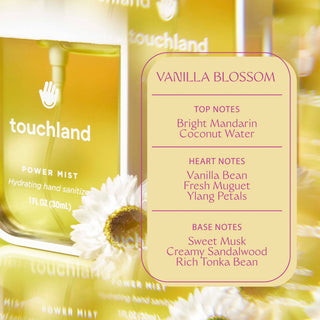 Touchland, Touchland Power Mist - Vanilla Blossom - Basically Bows & Bowties
