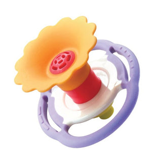 ToyLab Flower Whistle Teether, ToyLab, cf-type-teether, cf-vendor-toylab, Flower Whistle, Rattle, Silicone Teether, Teether, Teether Toy, Teething, Teething Relief, Teething Toy, Toy Lab, Toy