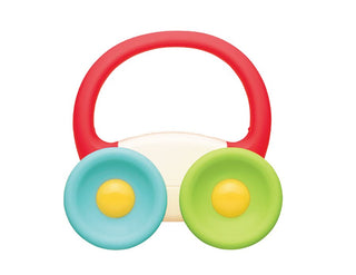 ToyLab My First Car Teether, ToyLab, Car, cf-type-teether, cf-vendor-toylab, Rattle, Silicone Teether, Teether, Teether Toy, Teething, Teething Relief, Teething Toy, Toy Lab, ToyLab, ToyLab R