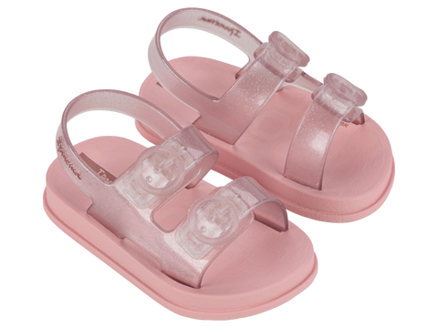 Ipanema Baby Follow II Sandal - Pink / Glitter Pink