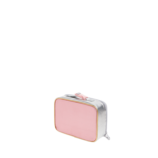 State Bags Rodgers Lunch Box - Pink & Silver Metallic