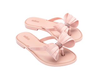 Melissa Flip Flop Slim V AD - Pink / Glitter Pink (Copy)