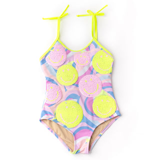 Shade Critters Flip Sequin 1pc Swimsuit - Happy Swirl