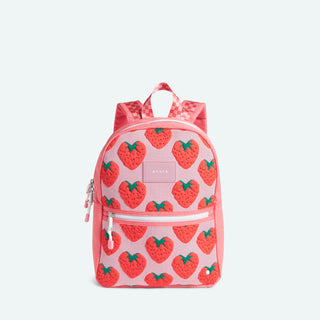 State Bags Kane Kids Mini Travel Backpack - Strawberry Intarsia, State Bags, Ages 2-4 Years, Back to School, Backpack, Dinosaurs, Kane Kids Backpack, Kane Kids Mini Travel Backpack, Neon Dino