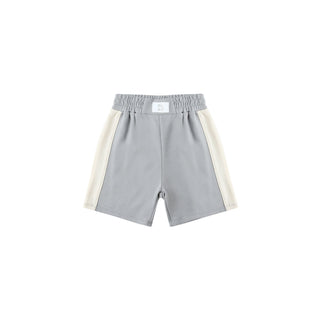 Play by Rylee & Cru Boxing Short - Dusty Blue
Gray shorts with white stripes on a white background