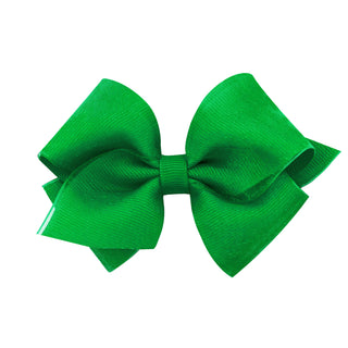 Wee Ones, Extra Small Overlay Grosgrain Bow on Clippie - Basically Bows & Bowties