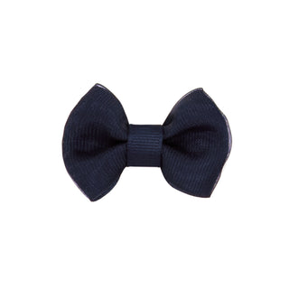 Wee Ones, Tiny Bowtie Organza Overlay Bowtie Bow on Clippie - Basically Bows & Bowties