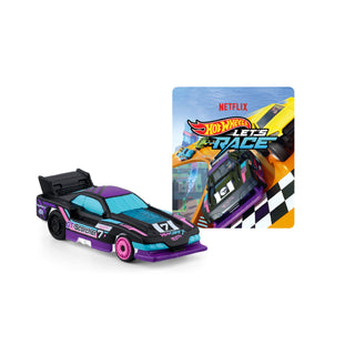 Tonies Character - Hot Wheels
Hot Wheels toy car with Netflix 'Let's Race' packaging on a white background