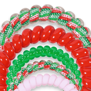 Teleties Spiral Hair Coils Mix Pack: You Crack Me Up Hair Ties